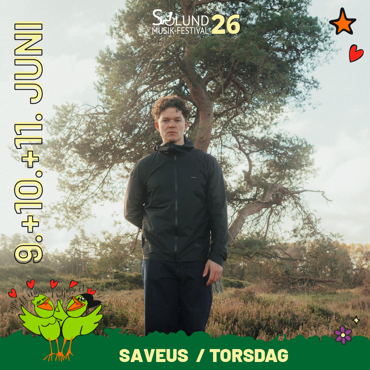 Musik 2026: Torsdag - Saveus