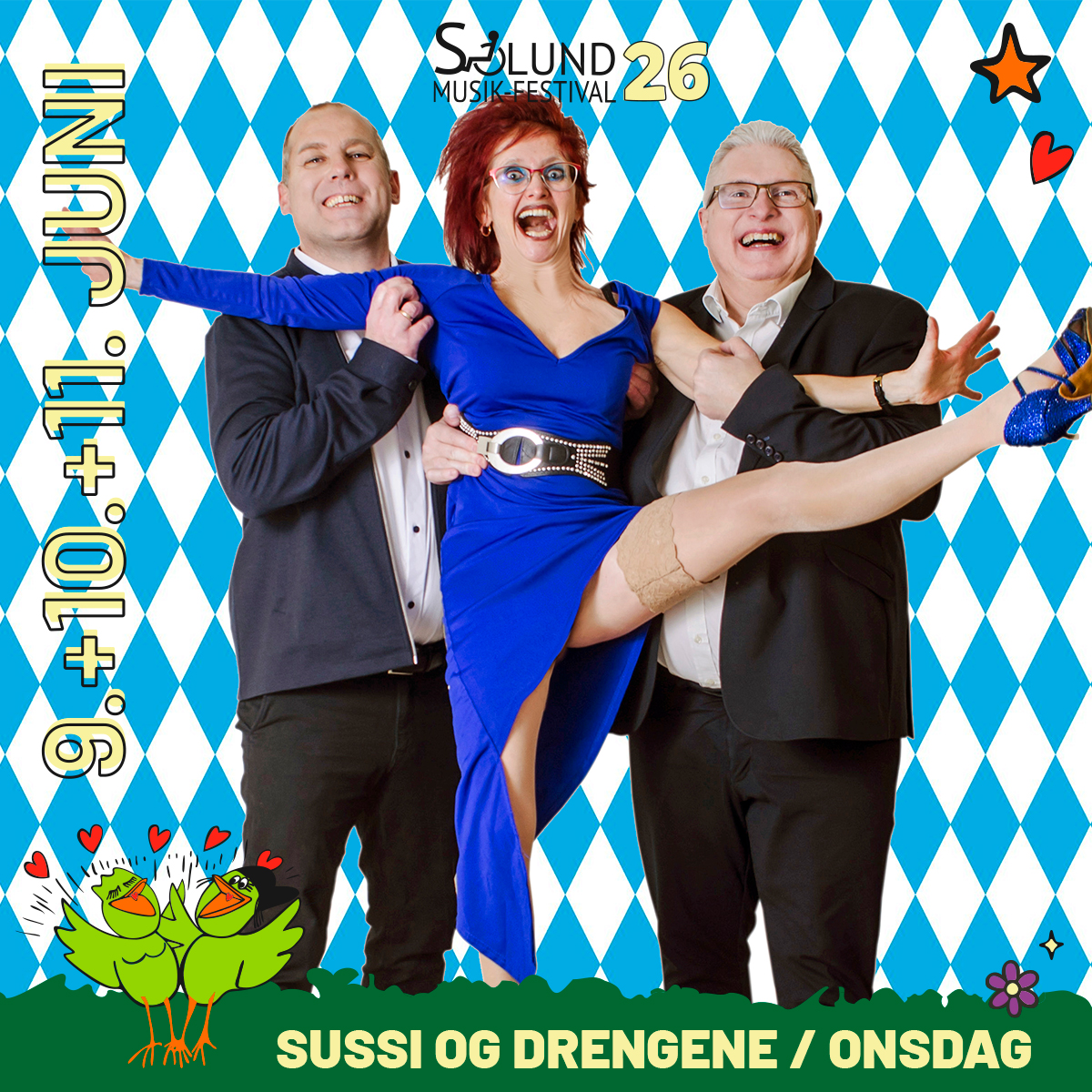 Musik 2026: Onsdag - Sussi og Drengene